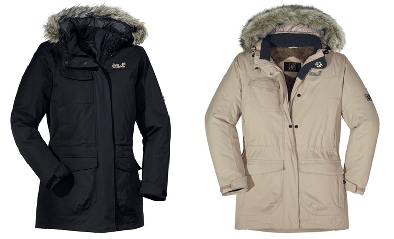 Parka Jack Wolfskin Fairbanks, per uomo e per donna