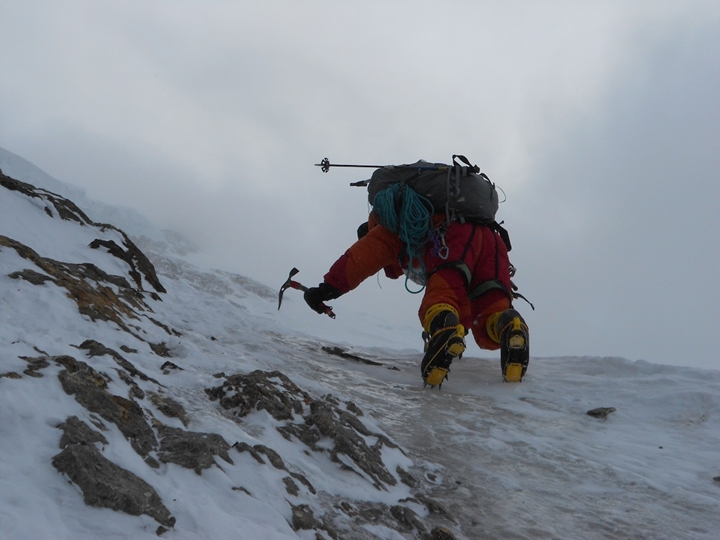 Daniele Nardi, scalando il Nanga Parbat. Fonte:www.danielenardi.org
