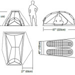 Tenda da campeggio Marmot Pulsar 2P tenda per 2 persone