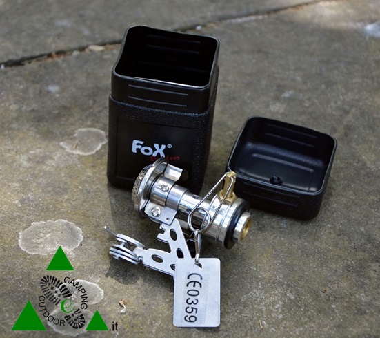 Fox Outdoor, Fornello a gas Klappbar Klein Mit Piezo-zündung (10)
