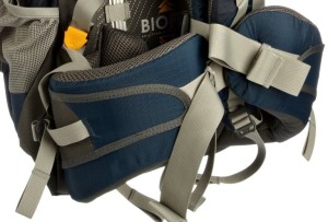 zaino backpacking Berghaus Varden 65+10 cintura addominale