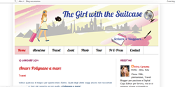 the girl with the suitcase