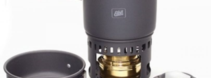 Esbit Solid Fuel Spirit Cooking Set con fornello Alcohol Burner