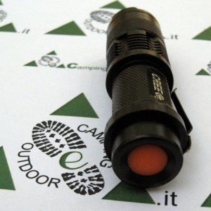 Torcia 600LM Cree Q5 LED Campeggio Escursione Caccia (4)