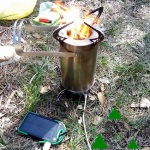 Fornello da campeggio bio combustibile