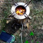 Fornello da campeggio bio combustibile