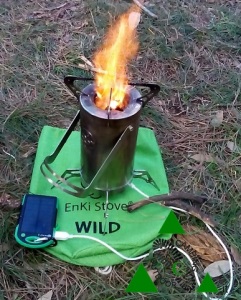 Fornello da campeggio EnKi Stove® Wild: recensione di una rivoluzione.