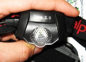  torcia frontale pesca Alpidex Iron 2.0
