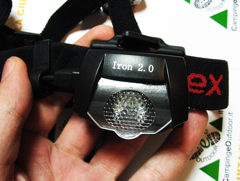 torcia frontale Alpidex Iron 2.0