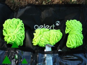 Kit di picchetti e accessori per tenda da campeggio Gelert.