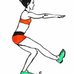 Esercizi gambe arrampicata pistol squat