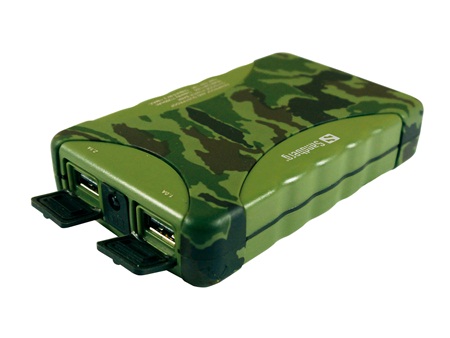 Sandberg Outdoor PowerBank batteria esterna portatile campeggio trekking