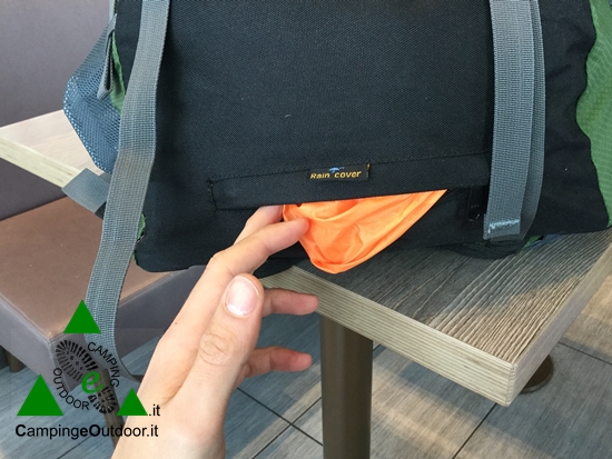 Custodia impermeabile zaino da trekking