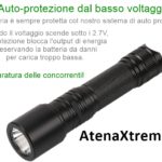 Torcia LED ricaricabile AtenaXtreme
