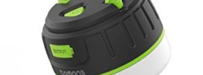 Lanterna da campeggio con batteria esterna Tomons CL2001